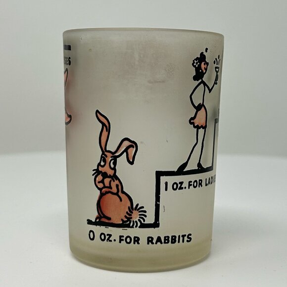 Vintage "Say When" Liquor Shot Glass Gag Gift - Picture 2 of 8